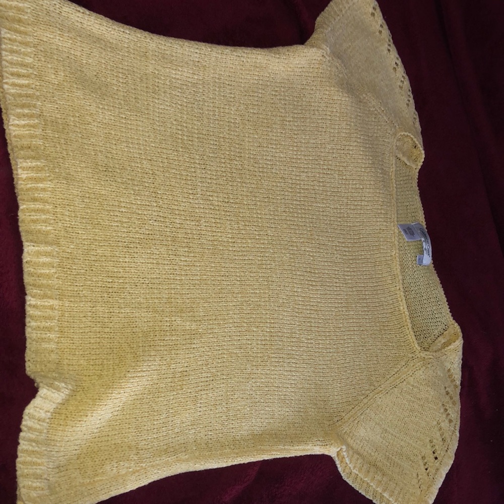 Yellow womens blouse